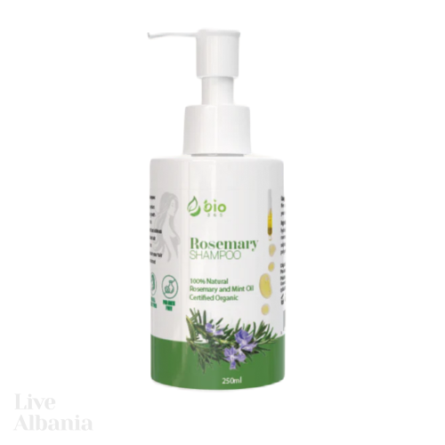 BIO Koncentrovaný bylinný šampon – Rozmarýn & Máta - z Kosova