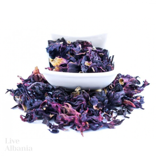 Hibiscus Flower (Hibiscus sabdariffa) Tea - Dried, Whole