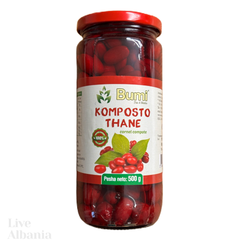Kompot z dřínu