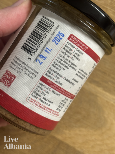 RAW krém z aktivovaných lískových ořechů - Výprodej