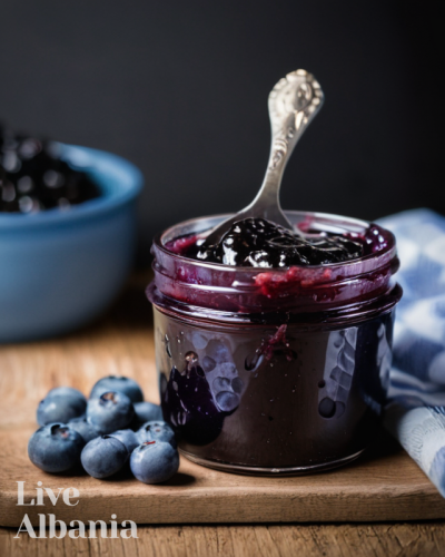 Wild blueberry jam (350g)