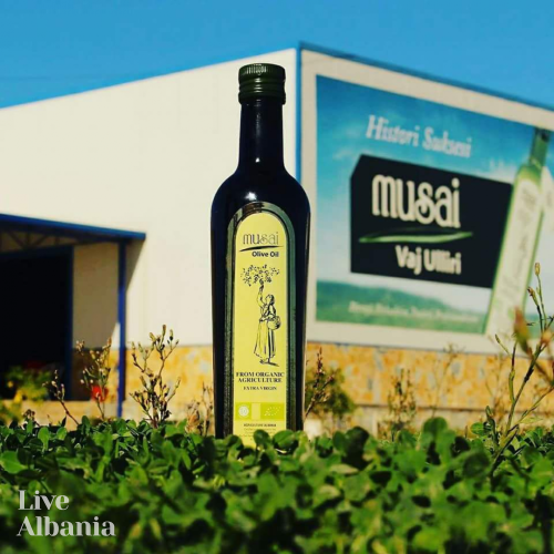 Musai Organic extra virgin olive oil - package of 3 x 0.5 litres