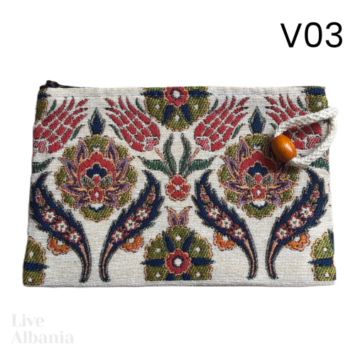 Látková taštička malá - Vzor: v04