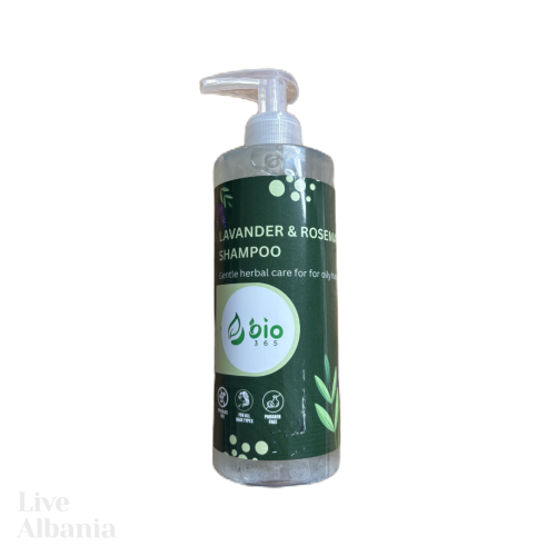BIO Koncentrovaný bylinný šampon – Rozmarýn & Levandule - z Kosova