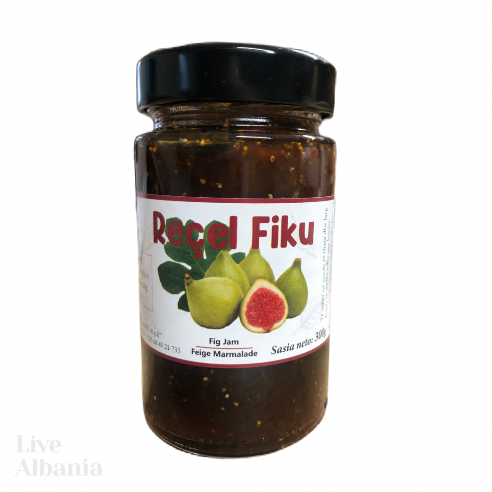 Echte Feigenmarmelade aus Albanien. Handgemacht aus frischen Feigen ...
