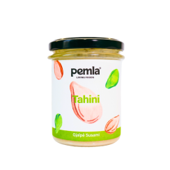 RAW tahini pasta z aktivovaného bílého sezamu