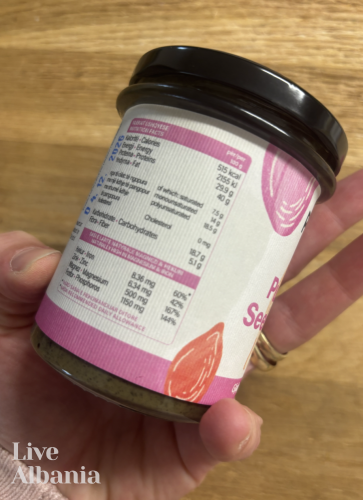 RAW krém z aktivovaných dýňových semínek - Výprodej