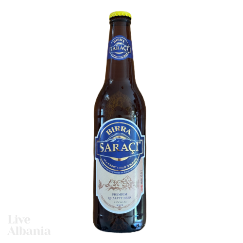 Saraci - albánské pivo z minipivovaru