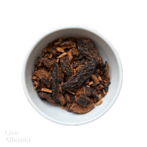 Vánoční čaj - švestka se skořicí