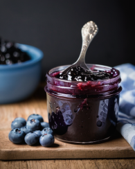 Džem z divokých lesních borůvek (350g)